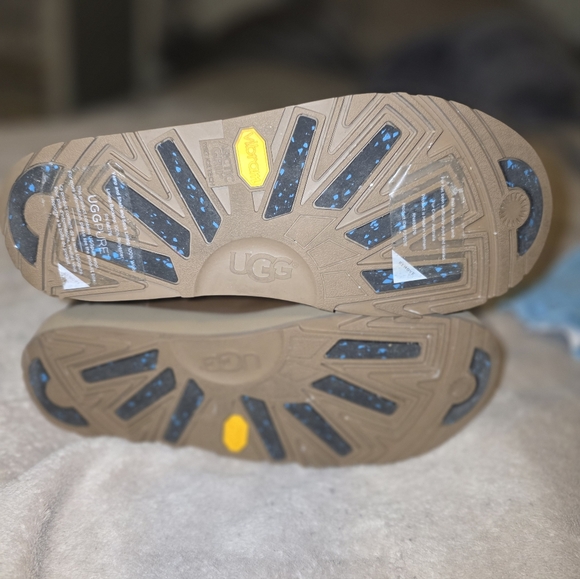 UGG W Breida Waterproof Chestnut And Brown Leather Size Women's 7.5 - Picture 4 of 5